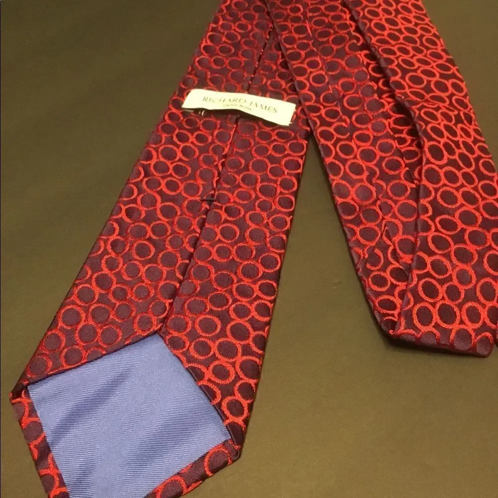 Richard James Men’s Tie 100% Silk Made in Italy